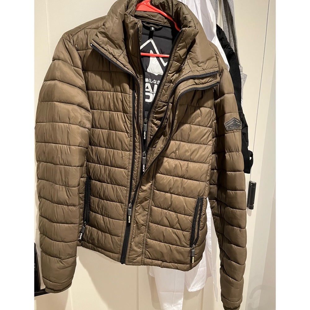 Superdry Army Green Puffer Jacket